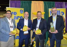 The Chiquita team. From left to right Tom Randazzo, Jamie Postell, Rick Sullivan and Mike Vesely.